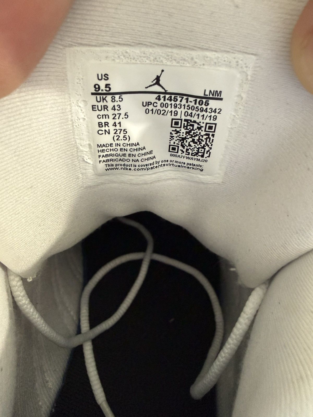 Jordan Brand Jordan retro 13 laker sz 9.5 Size US 9.5 / EU 42-43 - 6 Thumbnail