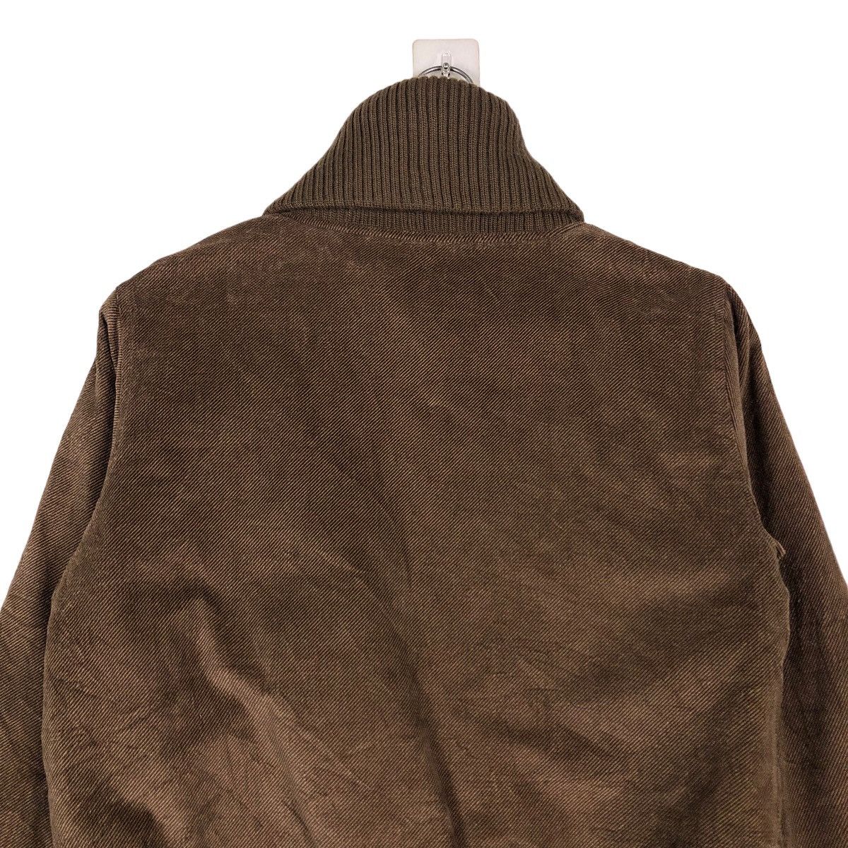 Woolrich Woolen Mills 🔥Vintage Cropped Biker Jacket Woolrich Corduroy Zipper Size US M / EU 48-50 / 2 - 10 Thumbnail