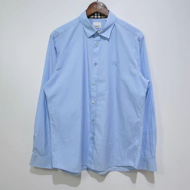 Burberry Burberry Light Blue Polyester Women's Shirt Size XL / US 12-14 / IT 48-50 - 1 Thumbnail