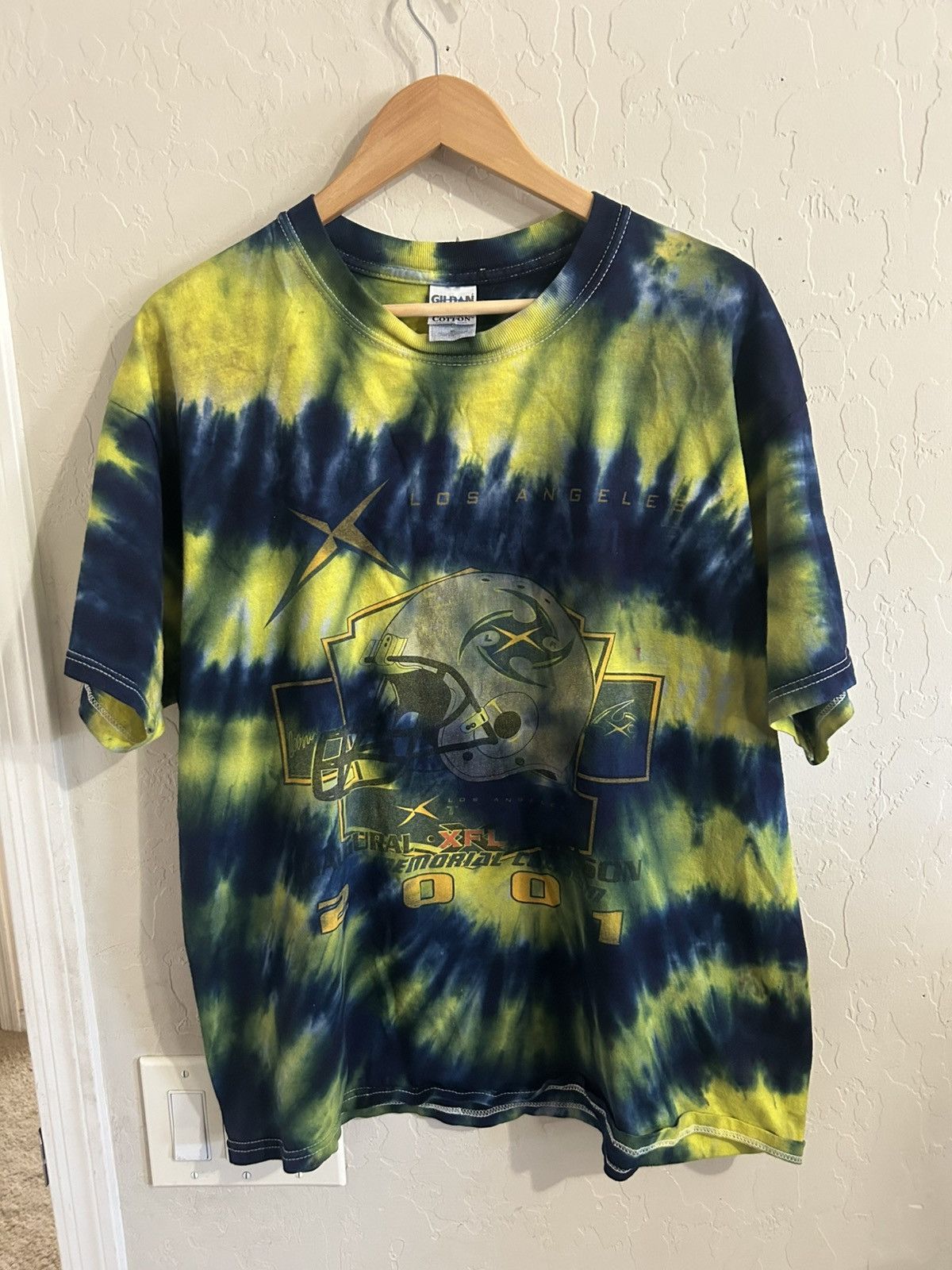 NFL × Vintage 2001 Los Angeles Xtreme NFL Tie Dye T-Shirt XL Size US XL / EU 56 / 4 - 5 Thumbnail