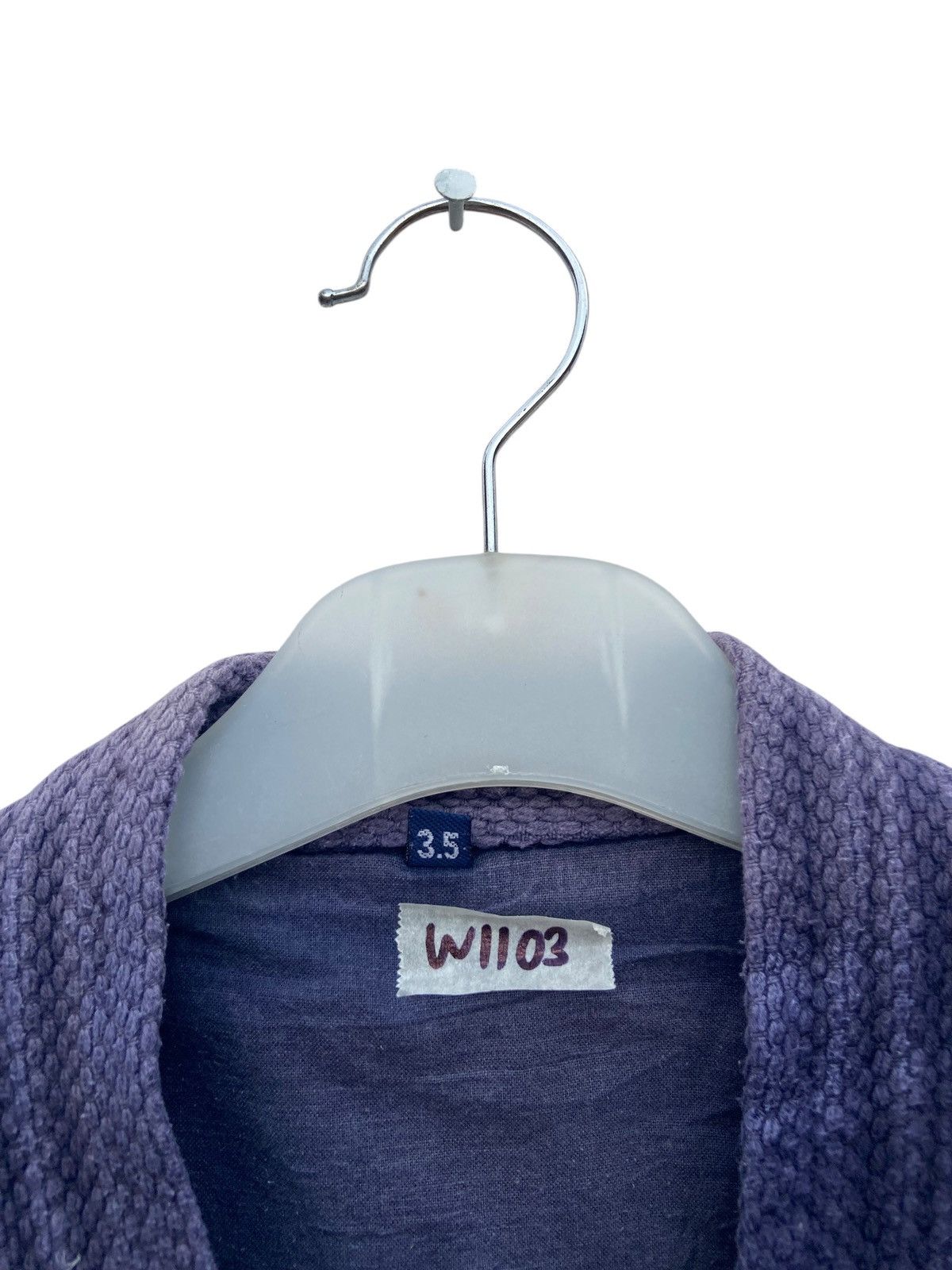 Japanese Brand Vintage Indigo dye Sanjuro Jacket Size US L / EU 52-54 / 3 - 3 Thumbnail