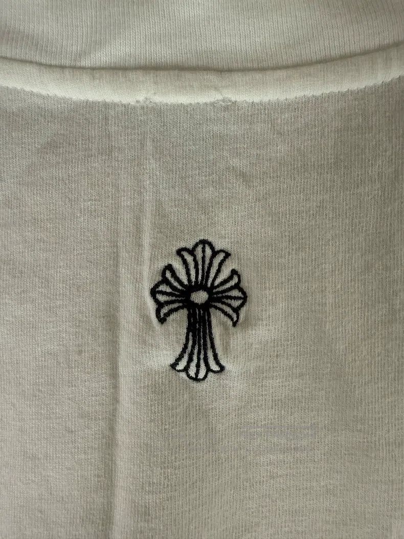 Other CHROME HEARTS White Sanskrit Embroidered Short Sleeve Size S / US 4 / IT 40 - 3 Thumbnail
