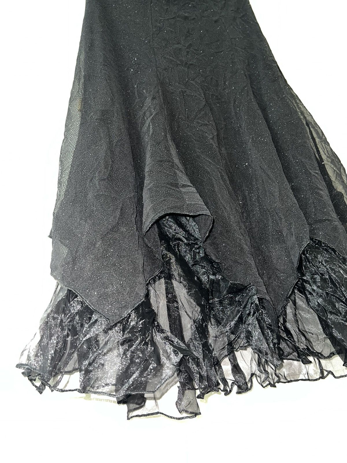 Japanese Brand A thousand stars layer long skirt ✨🖤 Size 28" / US 6 / IT 42 - 3 Thumbnail