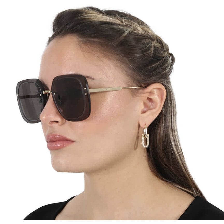 Dior NEW Dior Sunglasses ULTRADIOR SU B0A0 Gold/Smoke Women Size ONE SIZE - 1 Thumbnail