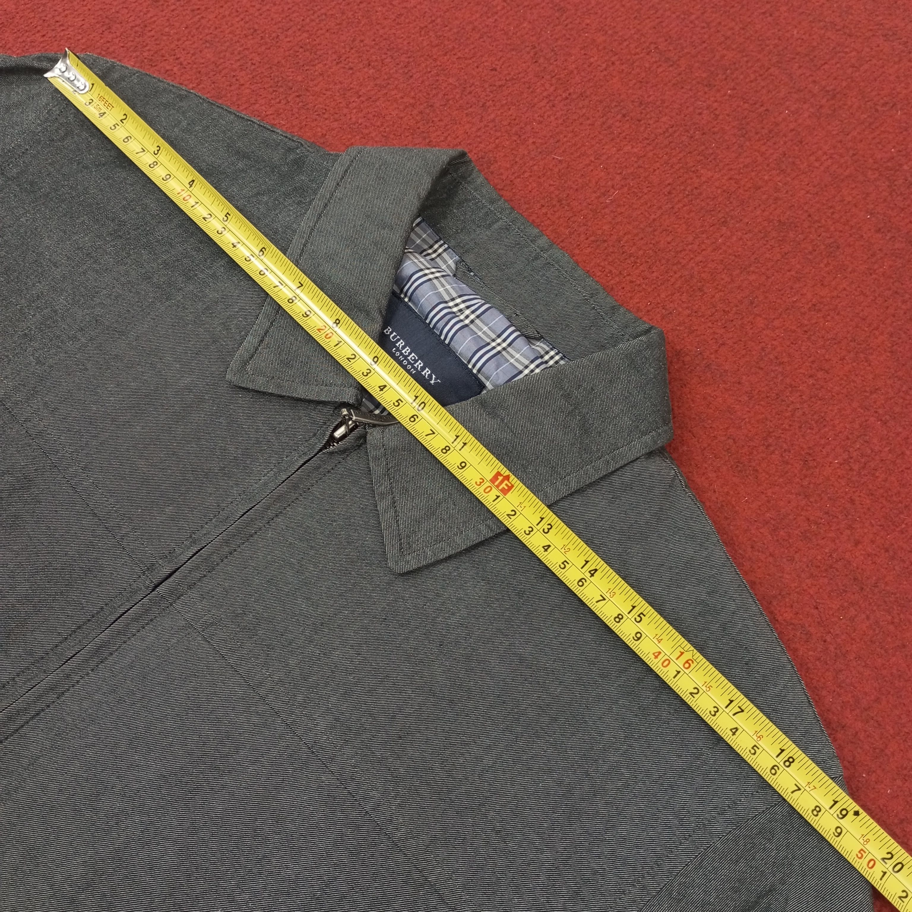 Burberry × Vintage Burberry London Fashion Brand Custom Art Jacket c222n17 Size US L / EU 52-54 / 3 - 11 Thumbnail
