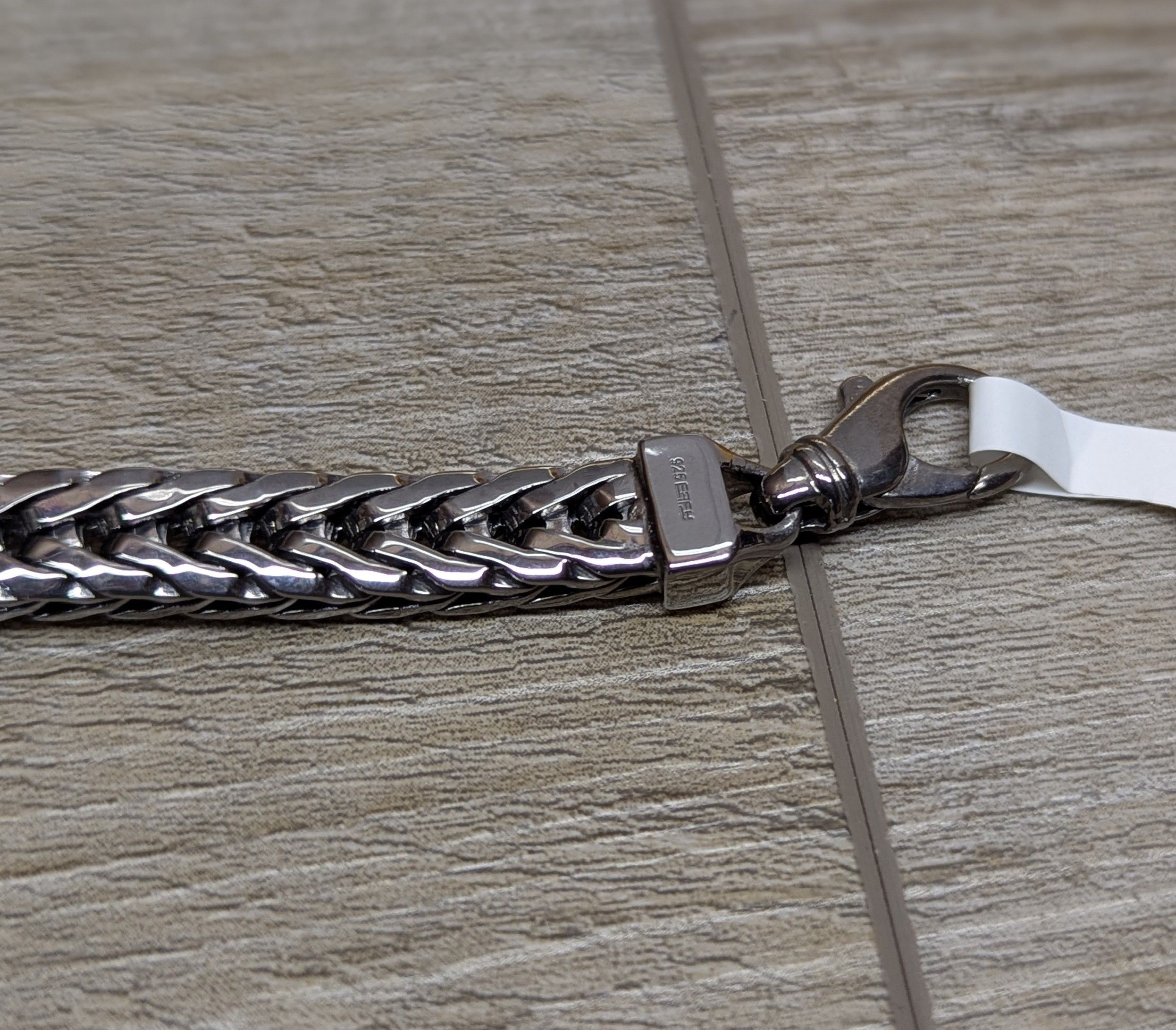 Other EFFY ENY Sterling Silver Franco Chain Link Bracelet Size ONE SIZE - 6 Thumbnail