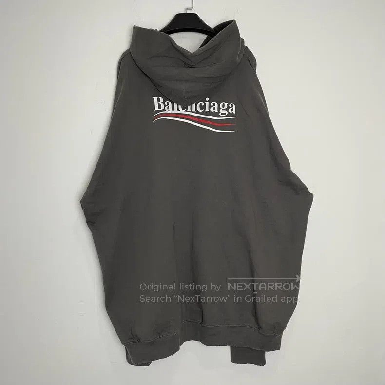 Balenciaga Balenciaga Wavy Coca-Cola distressed crack hooded sweatshi Size US M / EU 48-50 / 2 - 1 Thumbnail