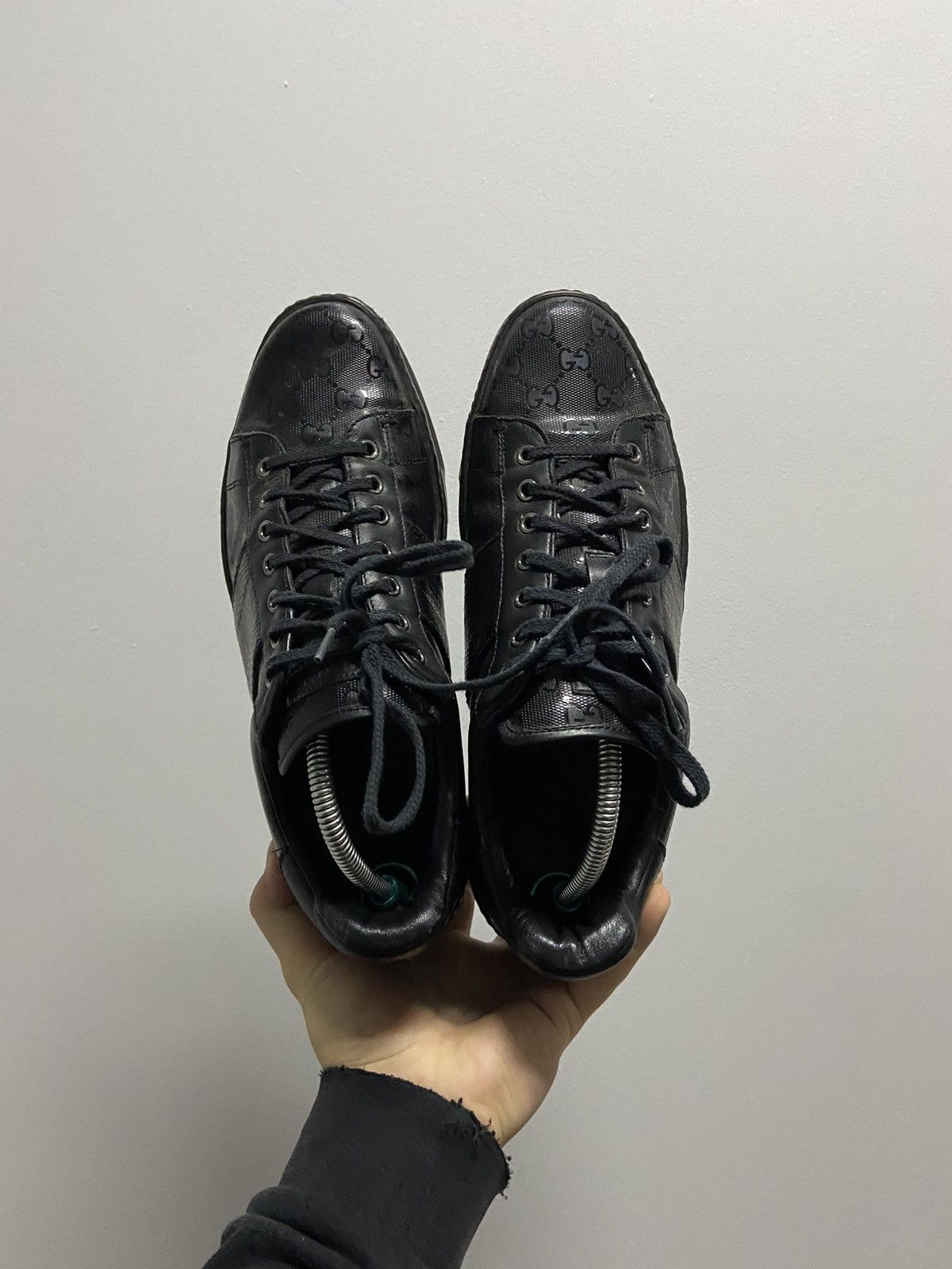 Vintage Gucci low sneakers Imprime guccissima vintage monogram Size US 9.5 / EU 42-43 - 5 Thumbnail