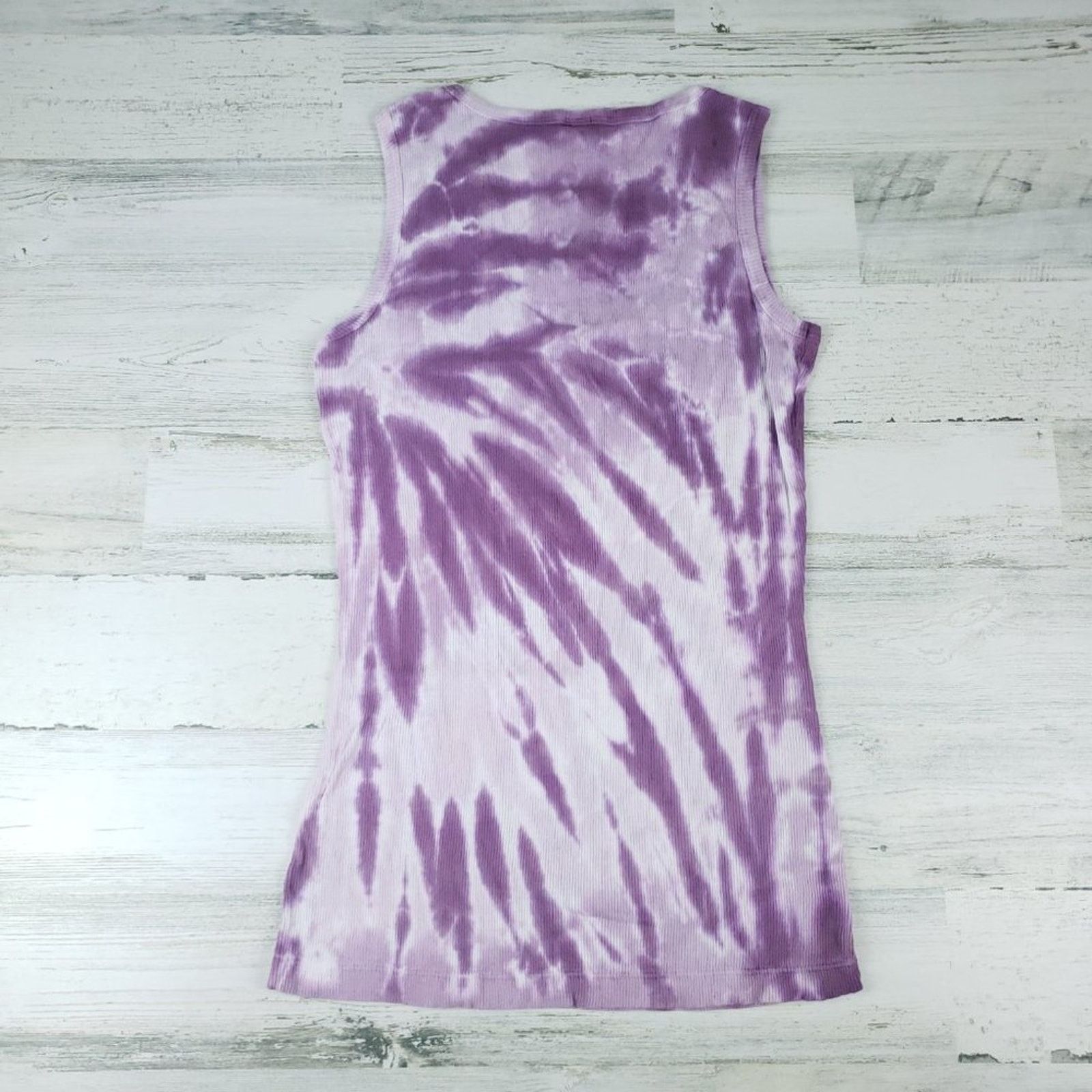 Other NWOT Point Sportswear Ribbed Tie Dye Streak Tank Top Small Size S / US 4 / IT 40 - 5 Thumbnail