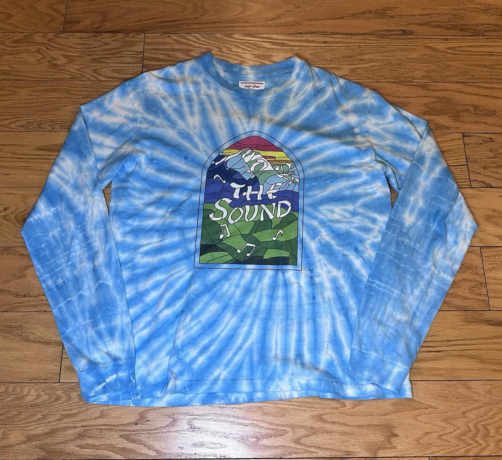 Just Don The Sound Of Tour Tie Dye T-Shirt Mens M Don C