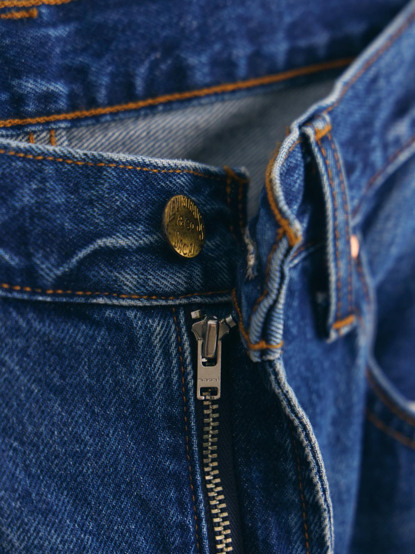 Sacai LEVI'S x Sacai Denim Pants - Light Wash Size US 34 / EU 50 - 4 Thumbnail