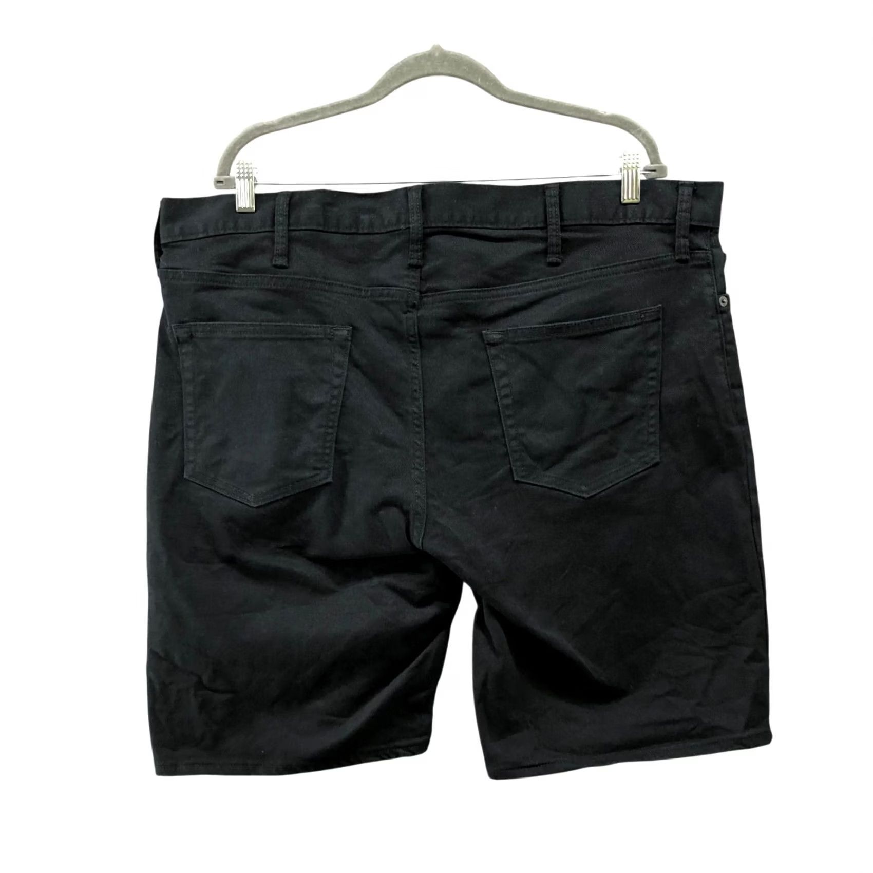 Old Navy Old Navy Mens Size 40 Black Slim Jean Shorts 9'' Denim Short Flex Size US 40 / EU 56 - 2 Thumbnail