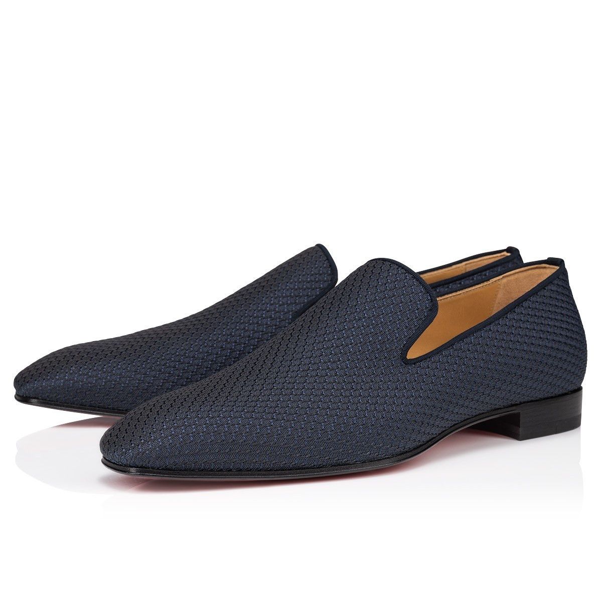 Christian Louboutin o1w1db10425 Loafers in Navy Size US 11 / EU 44 - 3 Thumbnail