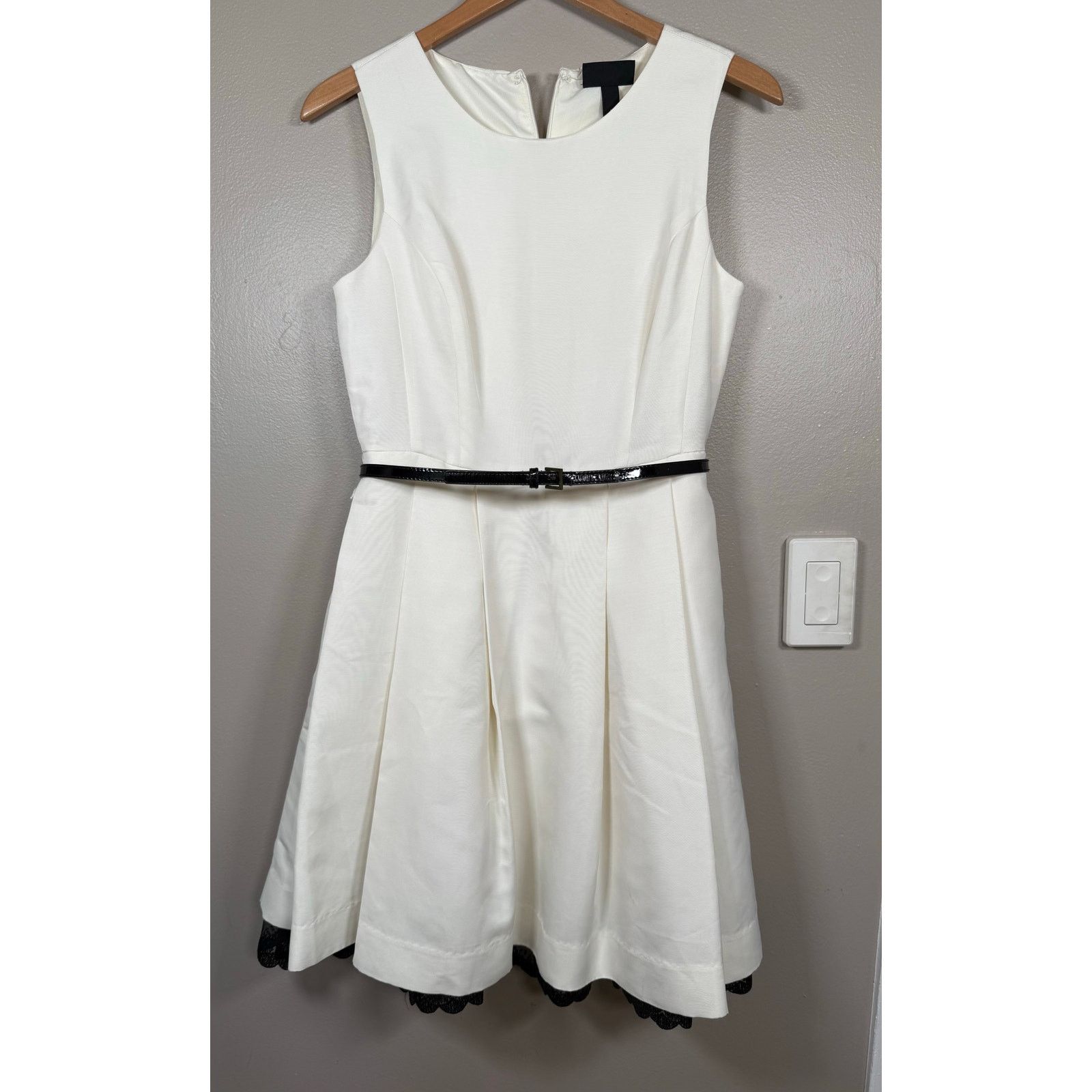 Jason Wu Jason Wu Target Flared Dress in Cream size 6 Excellent Size M / US 6-8 / IT 42-44 - 2 Thumbnail