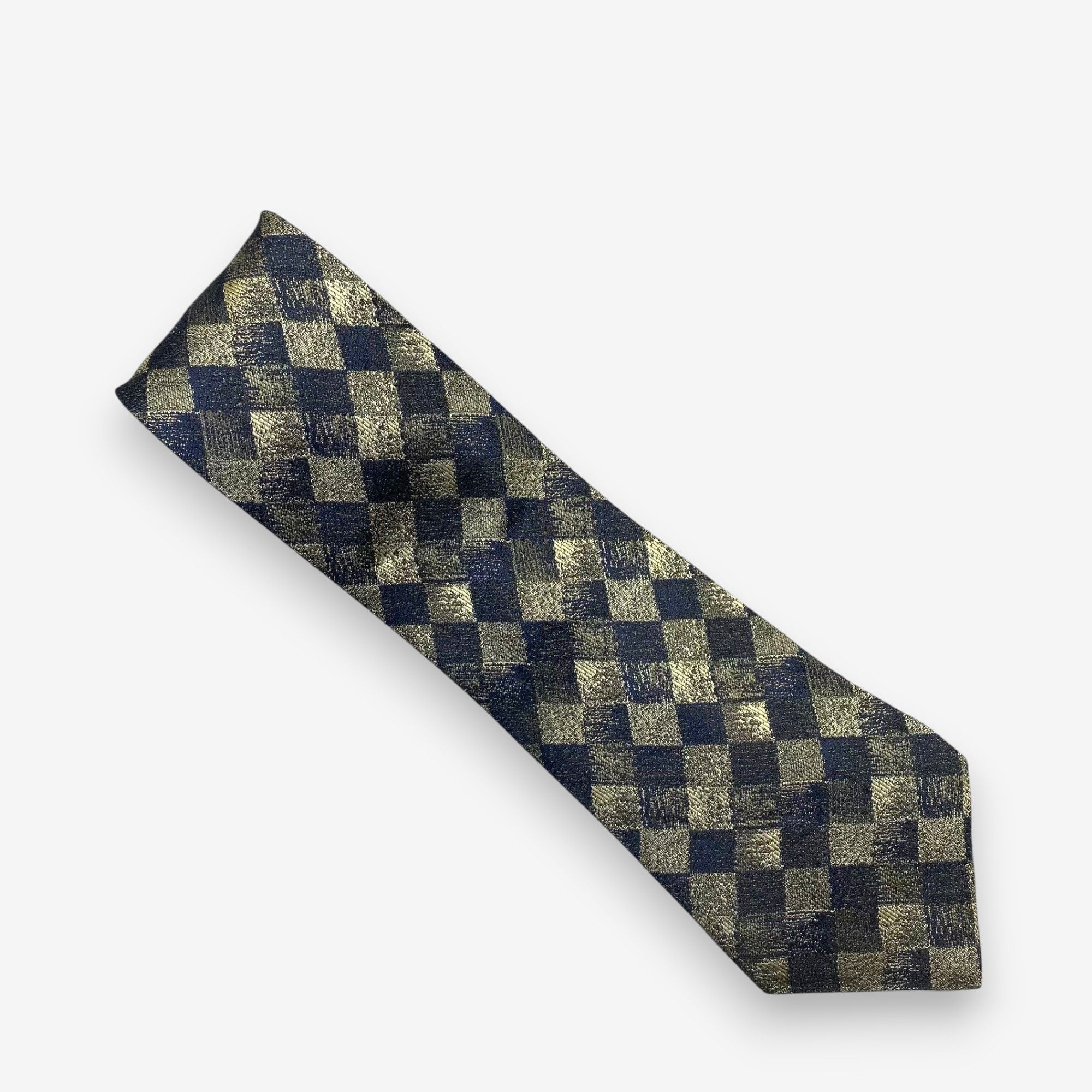 Issey Miyake Vintage Issey Miyake SILK Necktie Cravate Pure Silk Neck Tie Size ONE SIZE - 2 Thumbnail