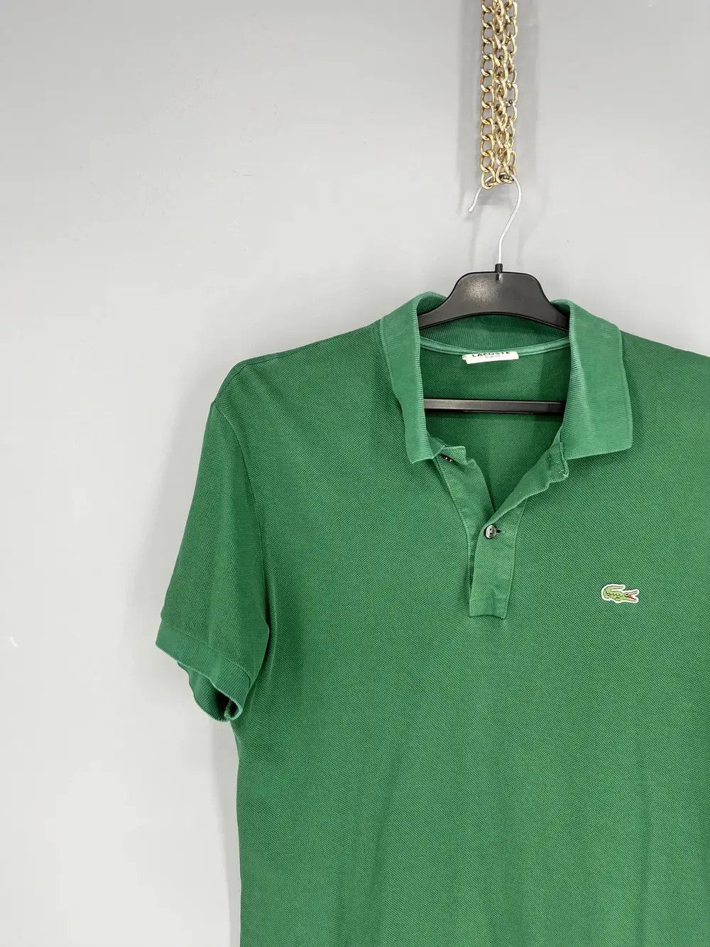 Lacoste Vintage Luxury Lacoste Big Logo Polo t-shirt Size US M / EU 48-50 / 2 - 4 Thumbnail