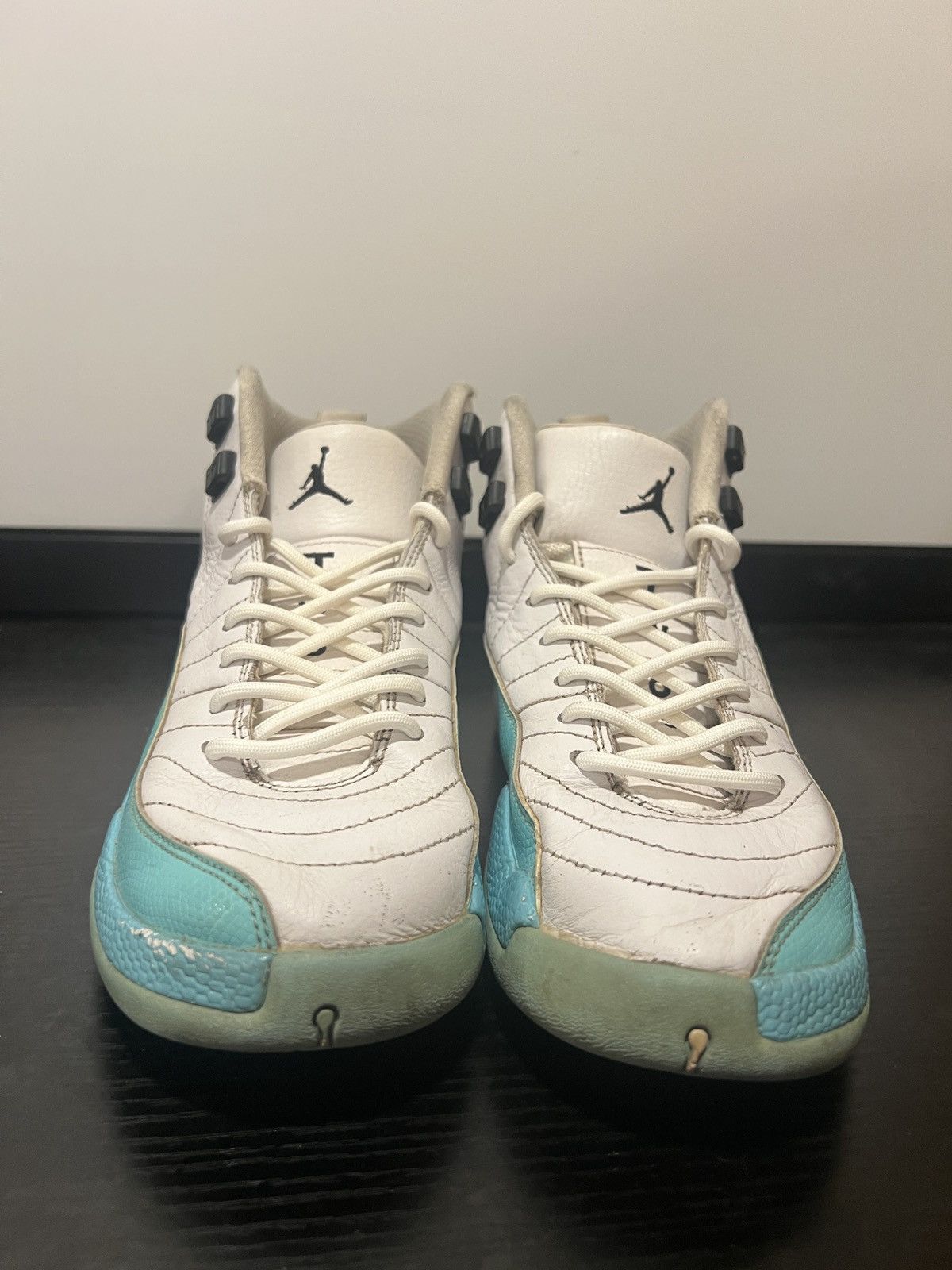 Jordan Brand SIZE 6.5 MEN - Jordan 12 Mid Light Aqua Size US 6.5 / EU 39-40 - 2 Thumbnail