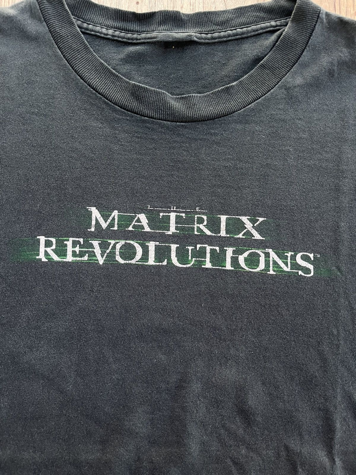 Vintage Vintage THE MATRIX REVOLUTION 2003’s promo Tshirt Size US L / EU 52-54 / 3 - 5 Thumbnail