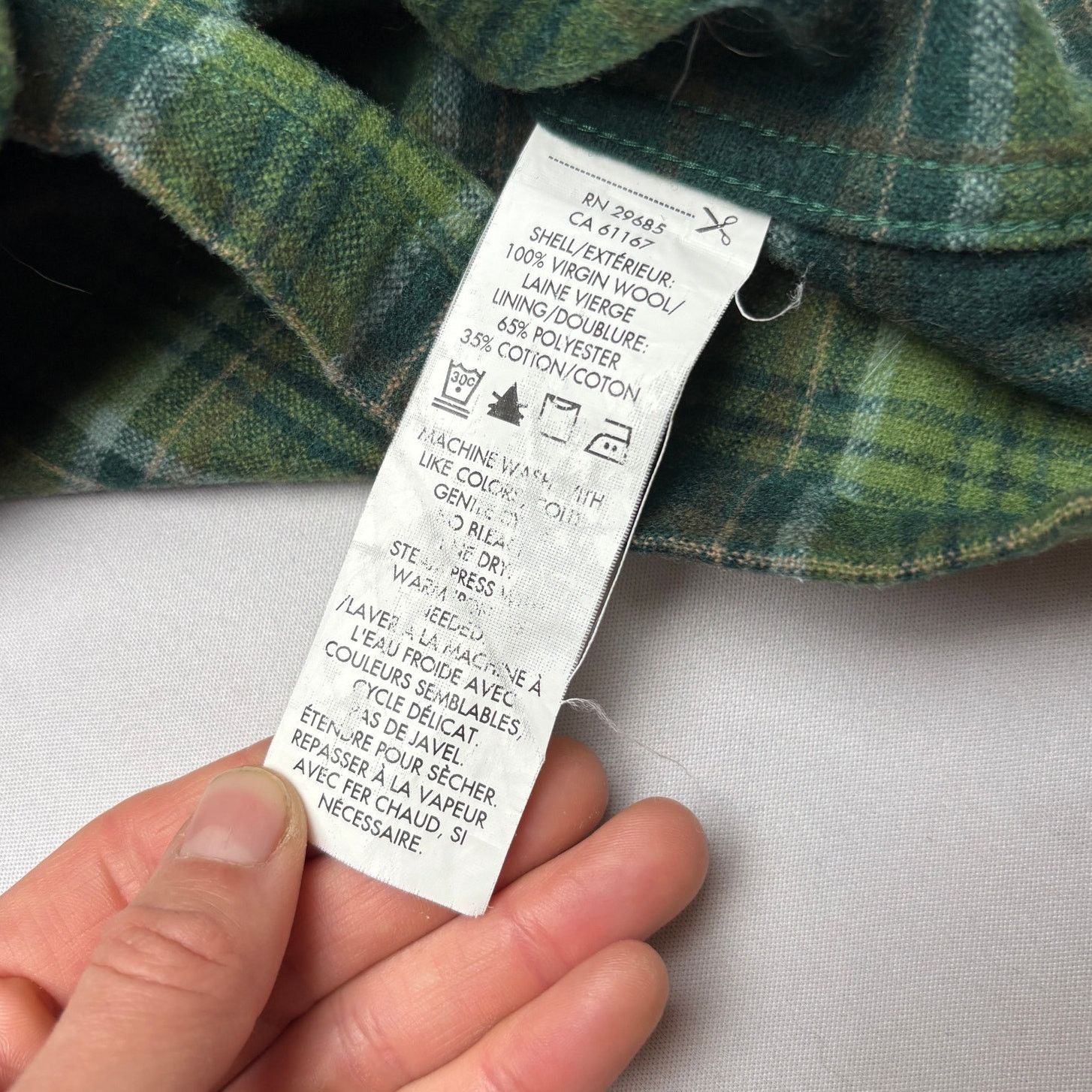 Pendleton Pendleton Virgin Wool The Original Board Shirt Small Plaid Size US S / EU 44-46 / 1 - 7 Thumbnail