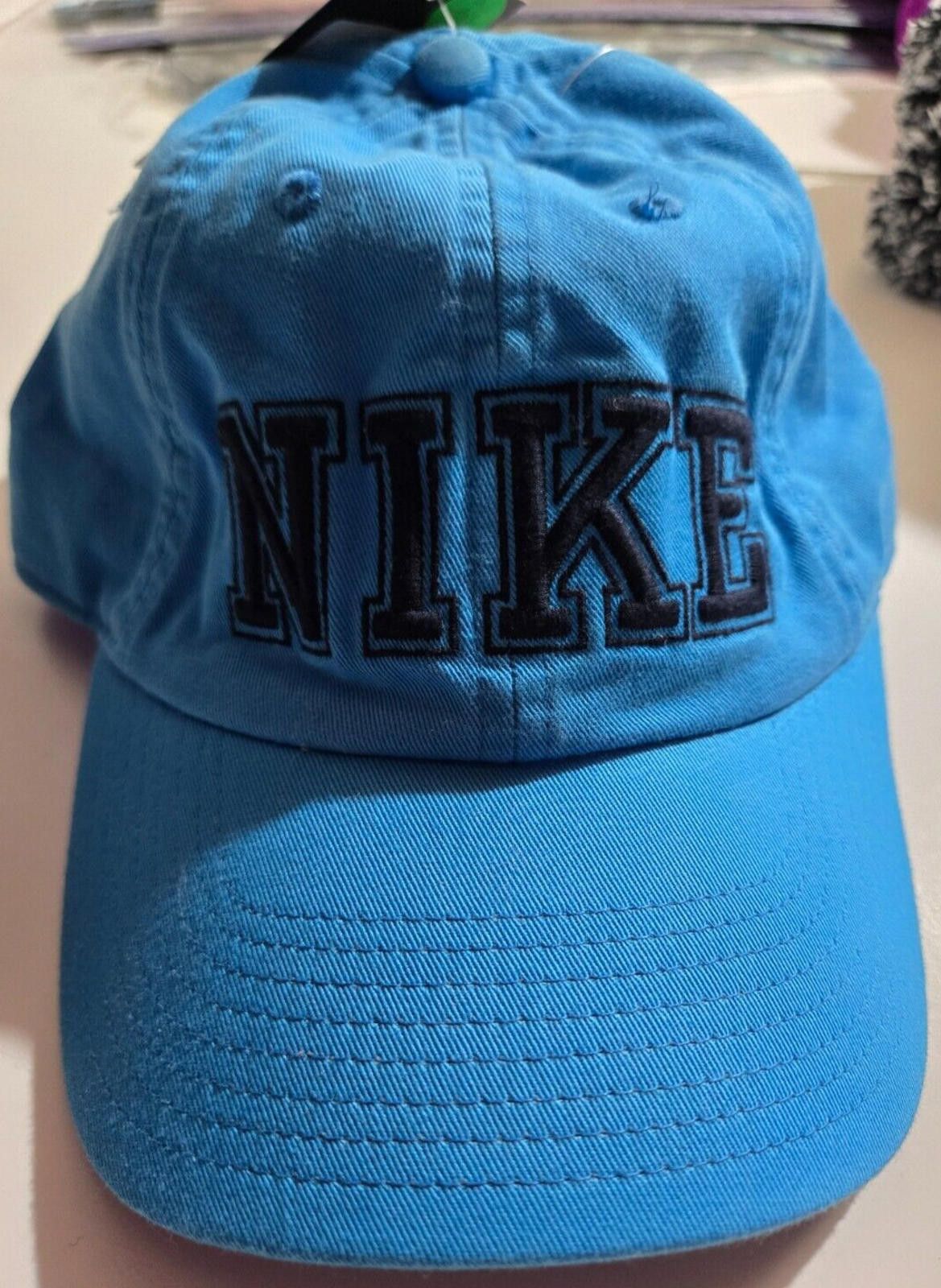 Nike Men's NIKE Baseball Ball Cap Blue Adjustable NWT Size ONE SIZE - 1 Thumbnail