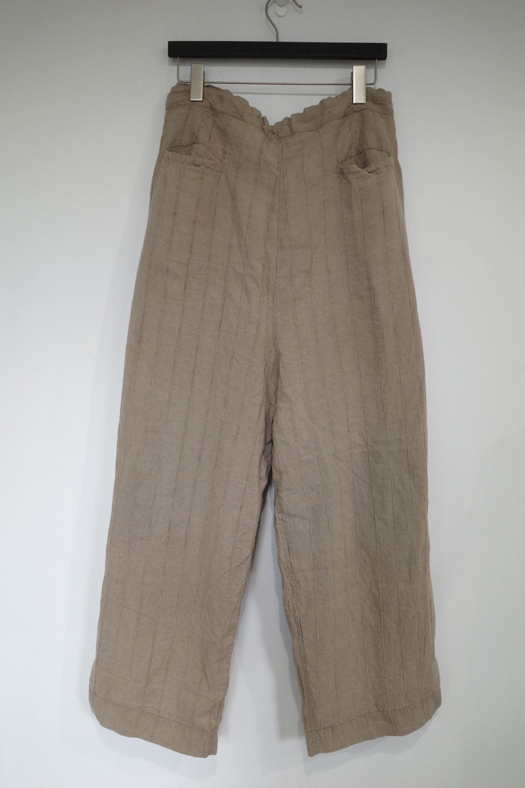 Archivio J.M. Ribot × John Alexander Skelton RICORRROBE LINEN STRIPE DRAWSTRING HIKING PANTS Size US 34 / EU 50 - 6 Thumbnail