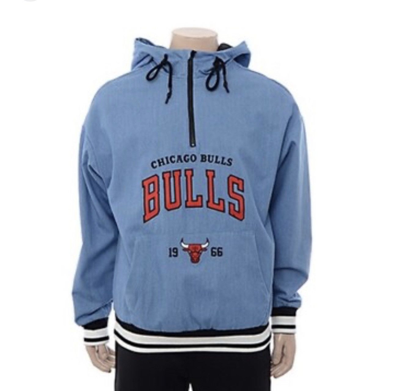 NBA NBA Chicago bulls half zipper jacket hoodie Size US S / EU 44-46 / 1 - 2 Thumbnail