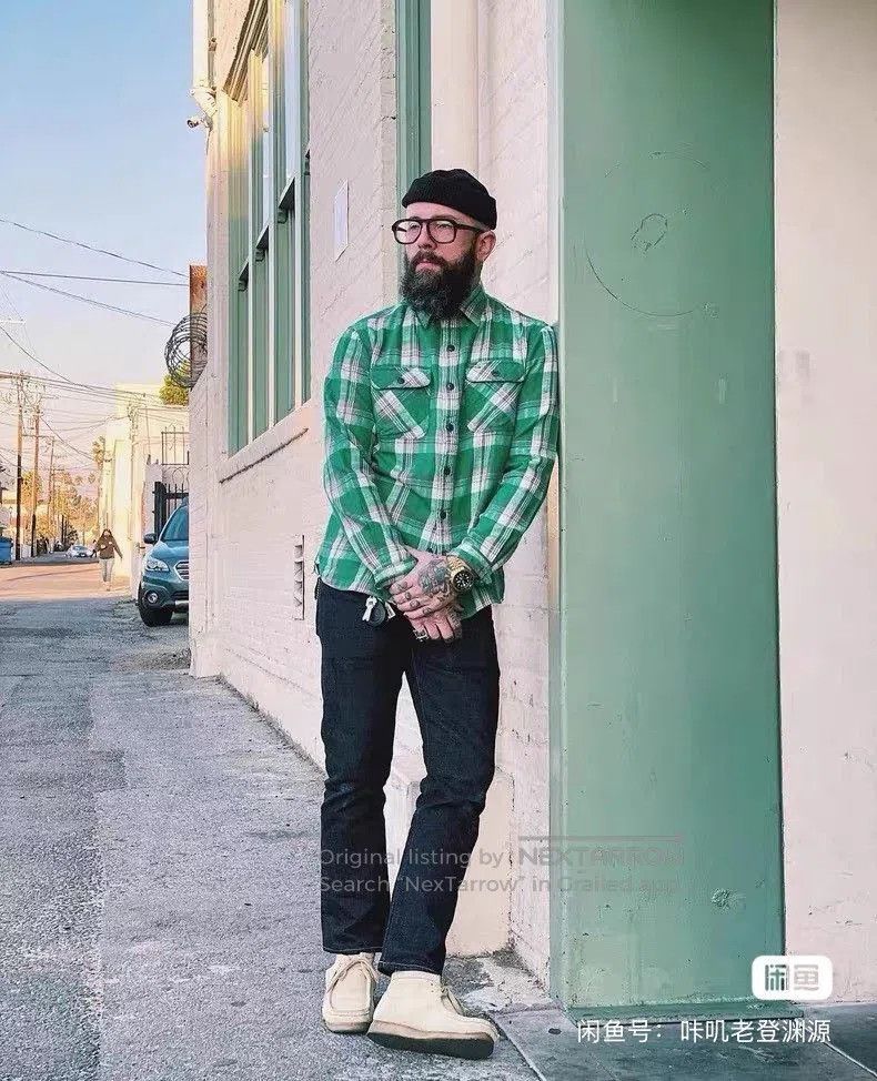RRL Ralph Lauren RRL Vintage Plaid Work Shirt. Size US S / EU 44-46 / 1 - 2 Thumbnail