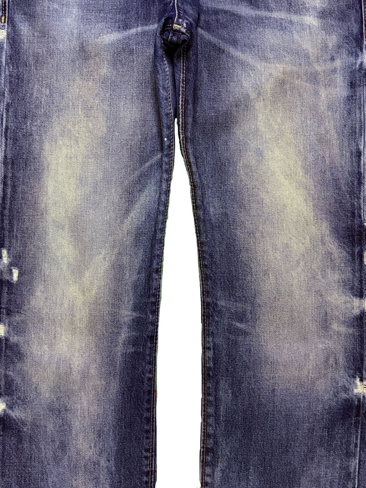 Diesel Vintage Diesel Buster Button Fly Mud Wash Distressed Jeans Size US 29 - 5 Thumbnail