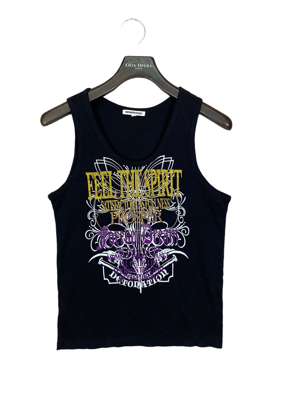 Japanese Brand × Seditionaries × semanticdesign ‼️SEMANTIC DESIGN TANKTOP SIZE L‼️ Size US L / EU 52-54 / 3 - 1 Thumbnail