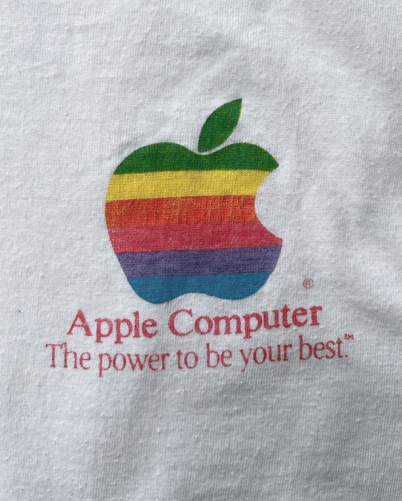 Apple Vintage Apple tshirt Size US M / EU 48-50 / 2 - 3 Thumbnail