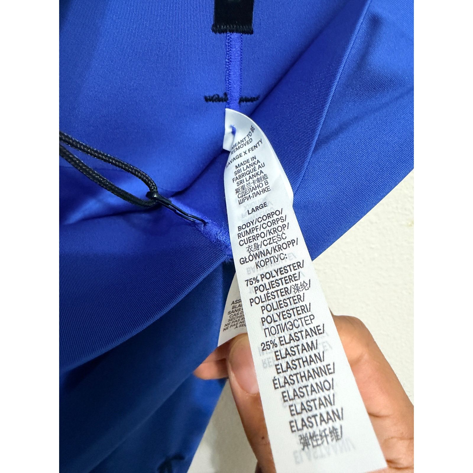 Fenty NWT Savage x Fenty Hotline High Waist Blue Legging Sz 12-14 Size 34" / US 12 / IT 48 - 3 Thumbnail
