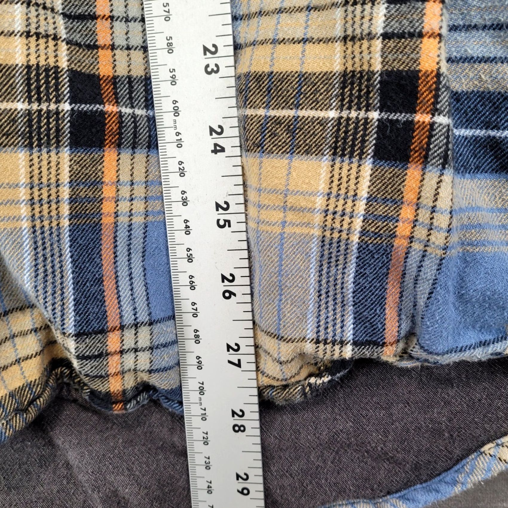 Vans VANS Blue Plaid Hooded Flannel Shirt Shacket Jacket Men's L Button Up Size US L / EU 52-54 / 3 - 5 Thumbnail