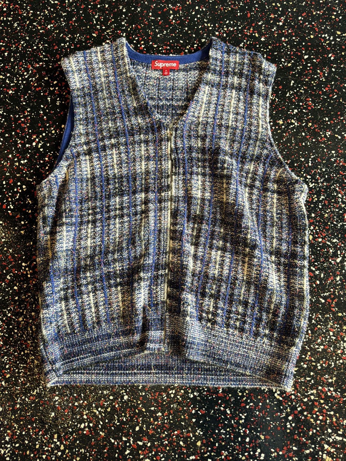 Supreme Supreme Speckled Crochet Vest Size US M / EU 48-50 / 2 - 1 Thumbnail