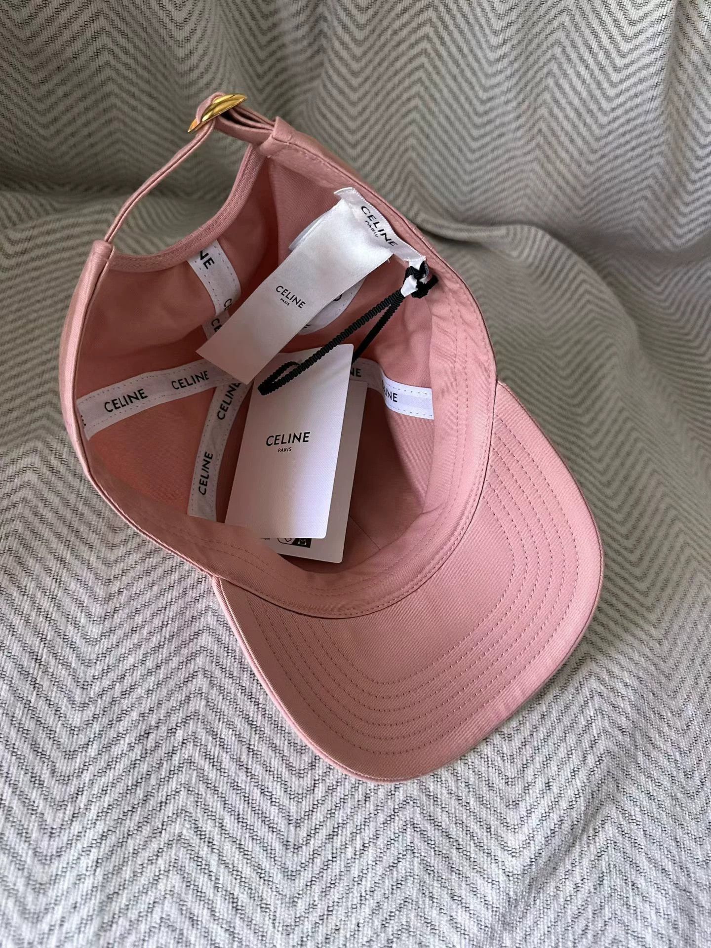 Celine Celine pink Triomphe baseball cap M Size ONE SIZE - 2 Thumbnail