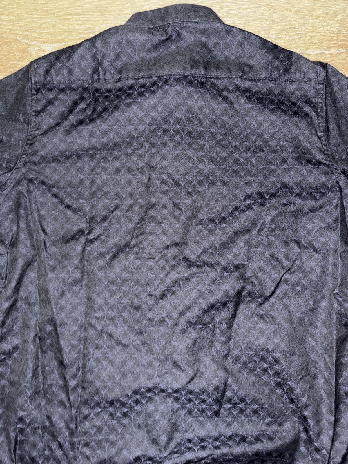 Robert Graham Robert Graham Short Sleeve Black Button Up Size US L / EU 52-54 / 3 - 4 Thumbnail