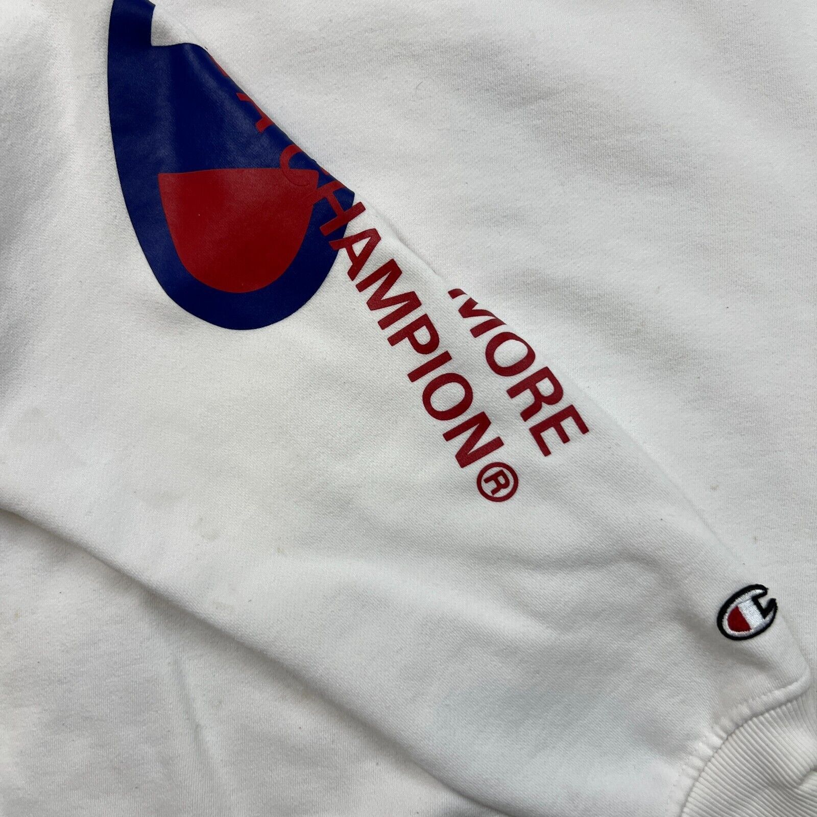 Champion × Vintage Champion Hoodie Small Reverse Weave Script Pullover Hooded Size US S / EU 44-46 / 1 - 6 Thumbnail