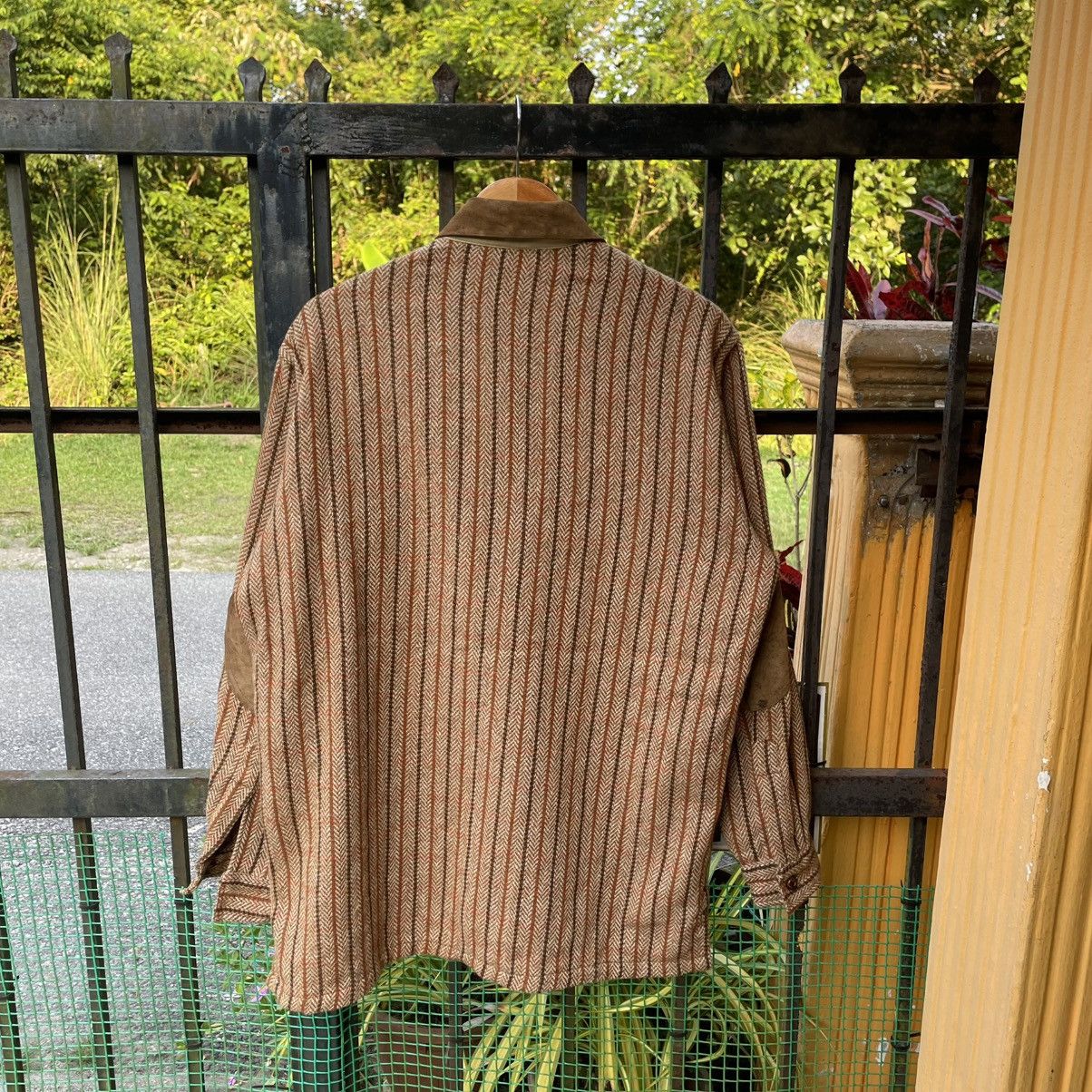 Union LA 🔥Vintage Mason’s Union Made Half Corduroi Wool Blend Jacket Size US L / EU 52-54 / 3 - 2 Thumbnail