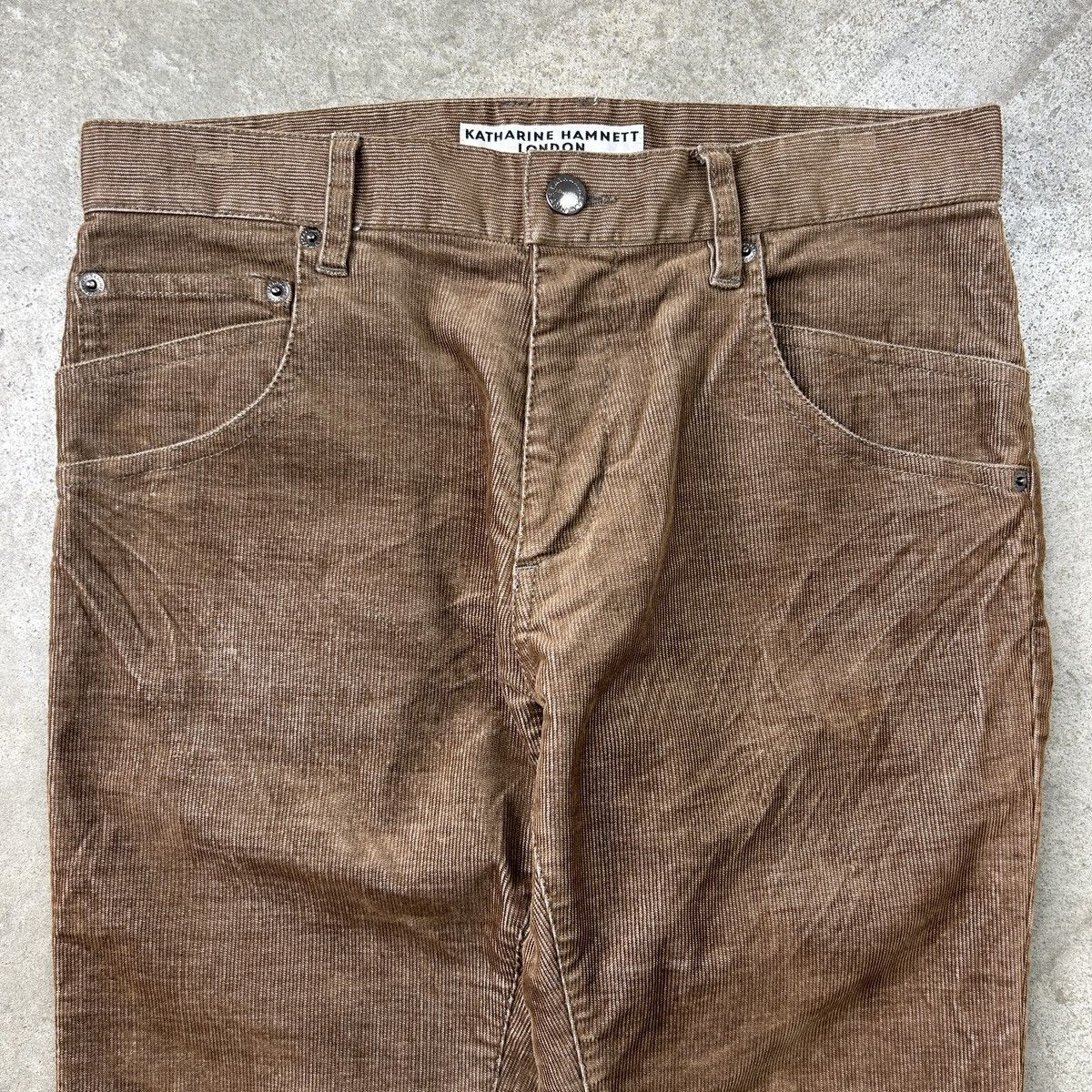 Katharine Hamnett London Katherine Hamnett London Corduroy Pants Size US 30 / EU 46 - 5 Thumbnail