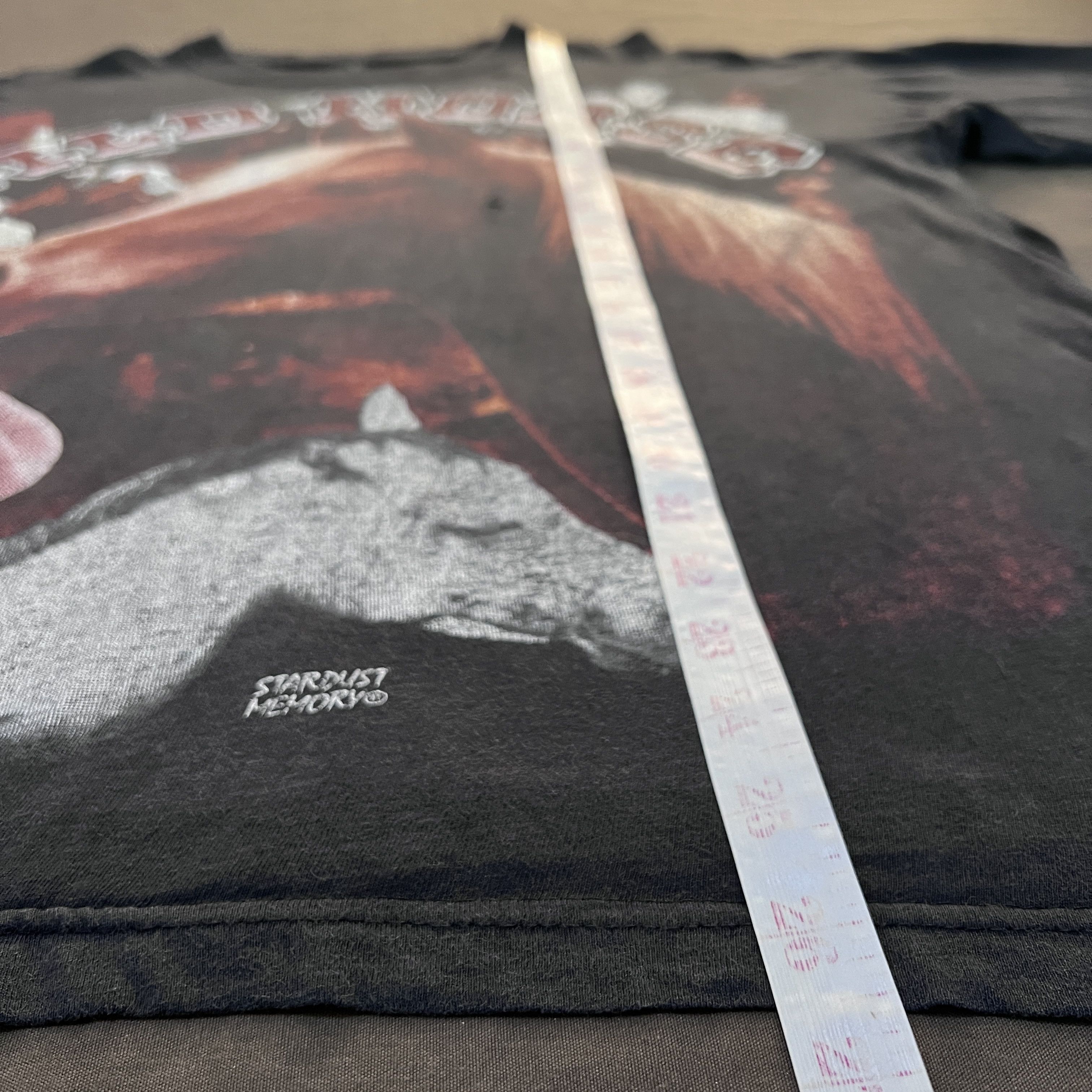 Rap Tees × Vintage Vintage Wild Horse Stardust Memory Native Faded Big Face Size US L / EU 52-54 / 3 - 14 Thumbnail