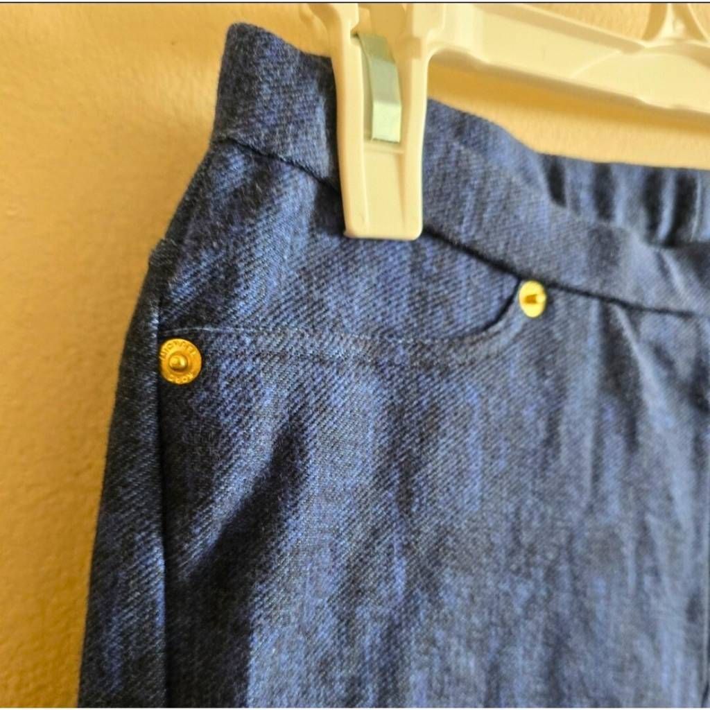 Michael Kors Michael Kors Blue Indigo Jeggings Womens Small Pull-On Stret Size 27" / US 4 / IT 40 - 8 Thumbnail