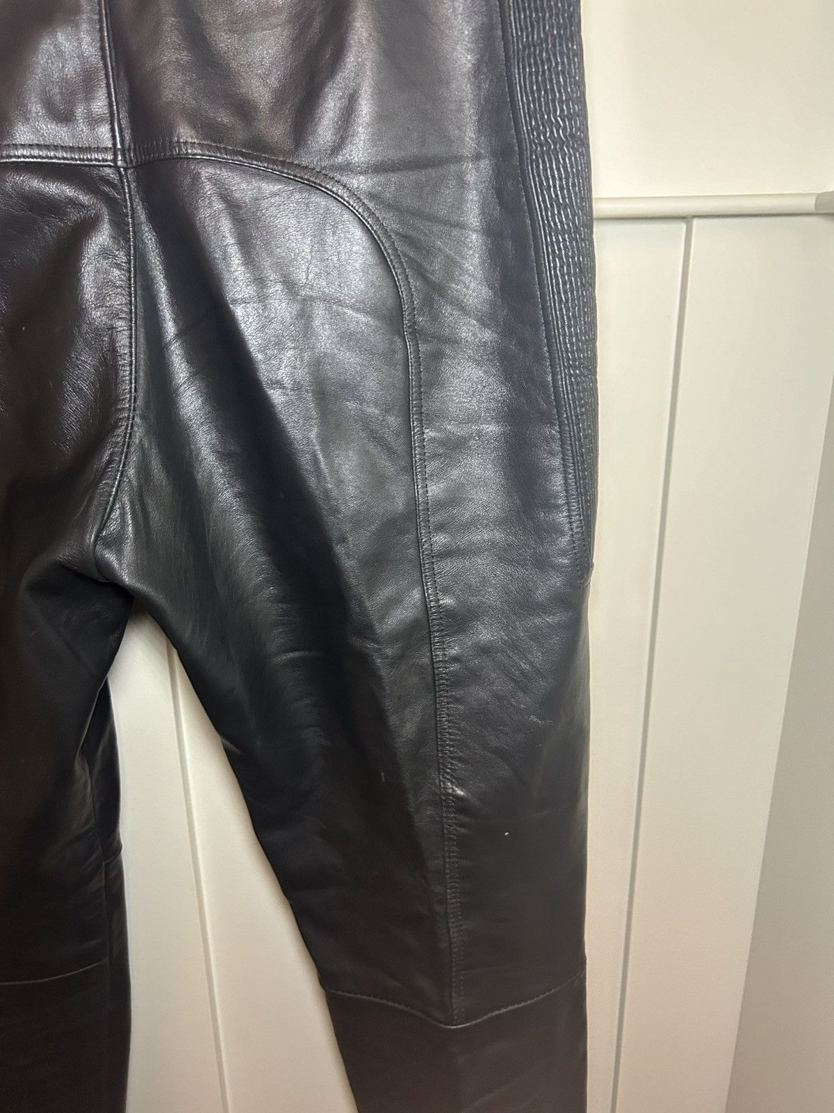 Leather Vintage thick leather racing pants Size US 36 / EU 52 - 9 Thumbnail