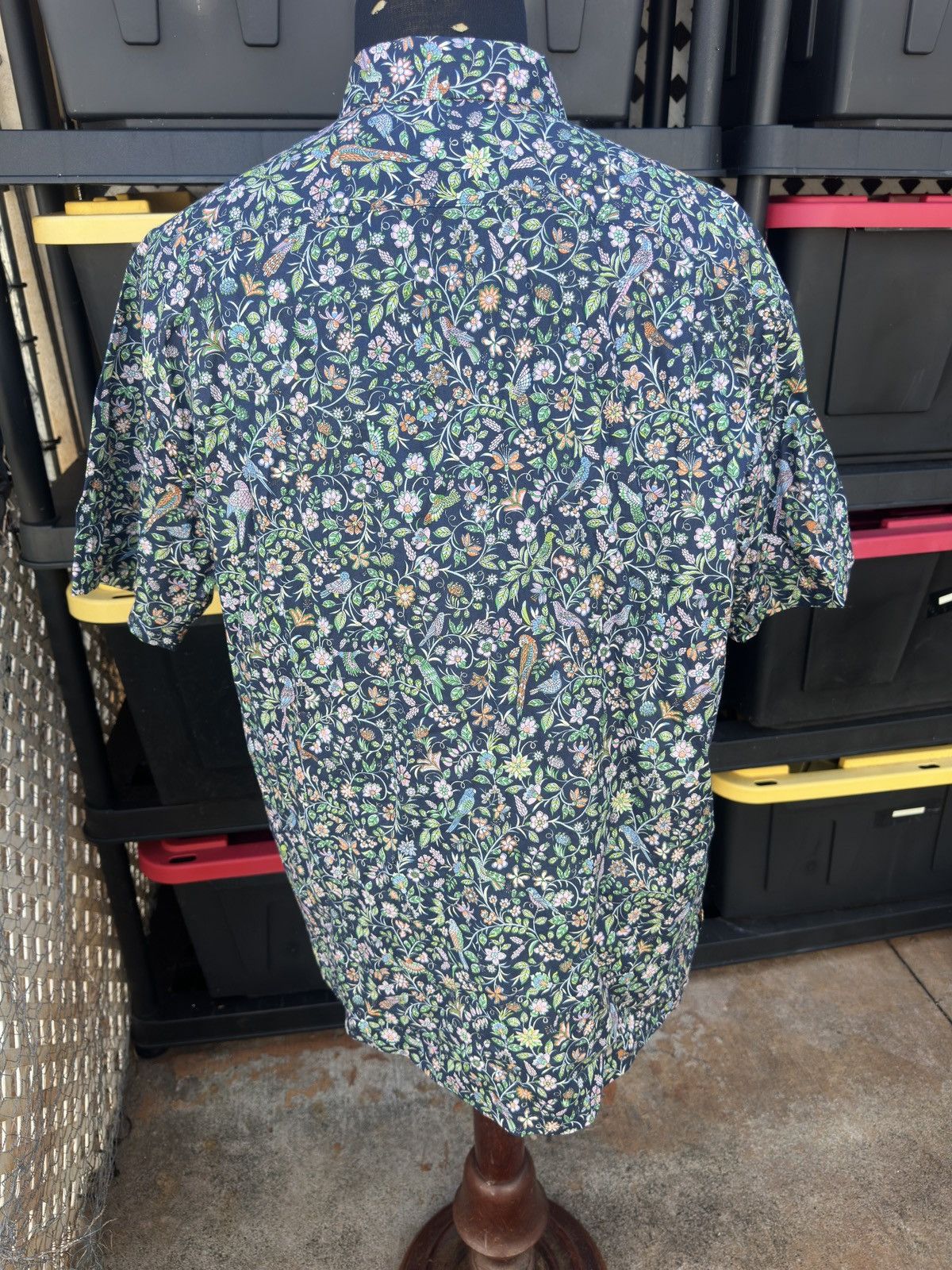 Tori Richard PreOwned Tori Richard Book Of Birds Multicolored Men's XL Size US XL / EU 56 / 4 - 2 Thumbnail