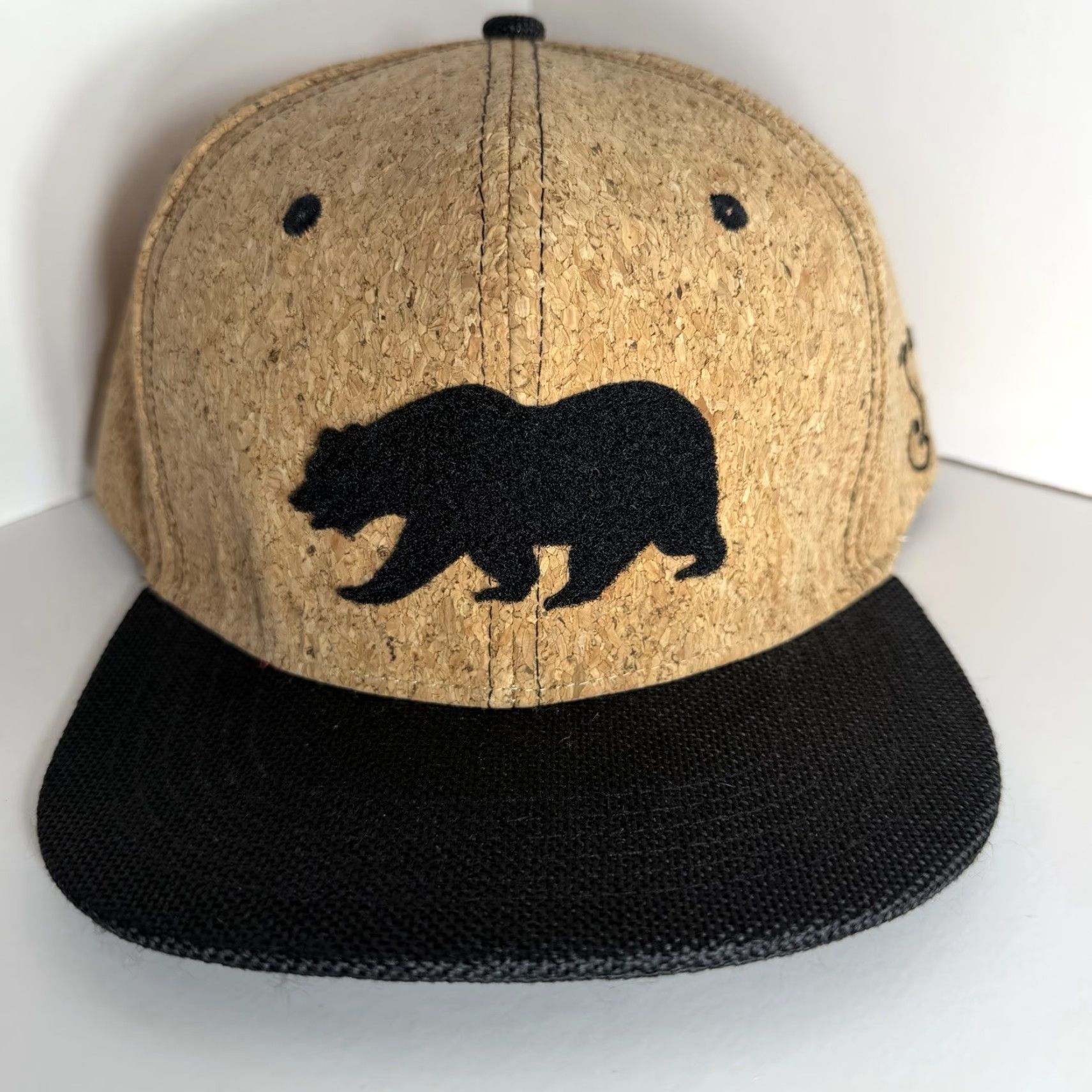 Vintage Grassroots California Limited Edition Bear Baseball Cap Snapback Cork L/XL Size ONE SIZE - 2 Thumbnail