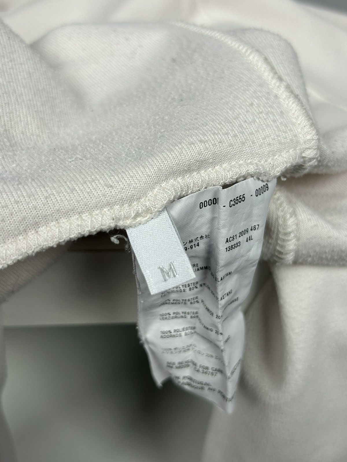 Prada Prada Sport White Fleece Zip Hoodie Size M Size M / US 6-8 / IT 42-44 - 11 Thumbnail
