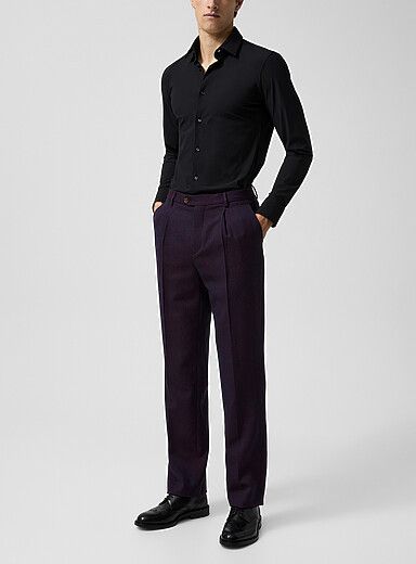 Etro BNWT AW25 ETRO PURPLE PAISLEY PANTS 48 Size US 32 / EU 48 - 1 Thumbnail