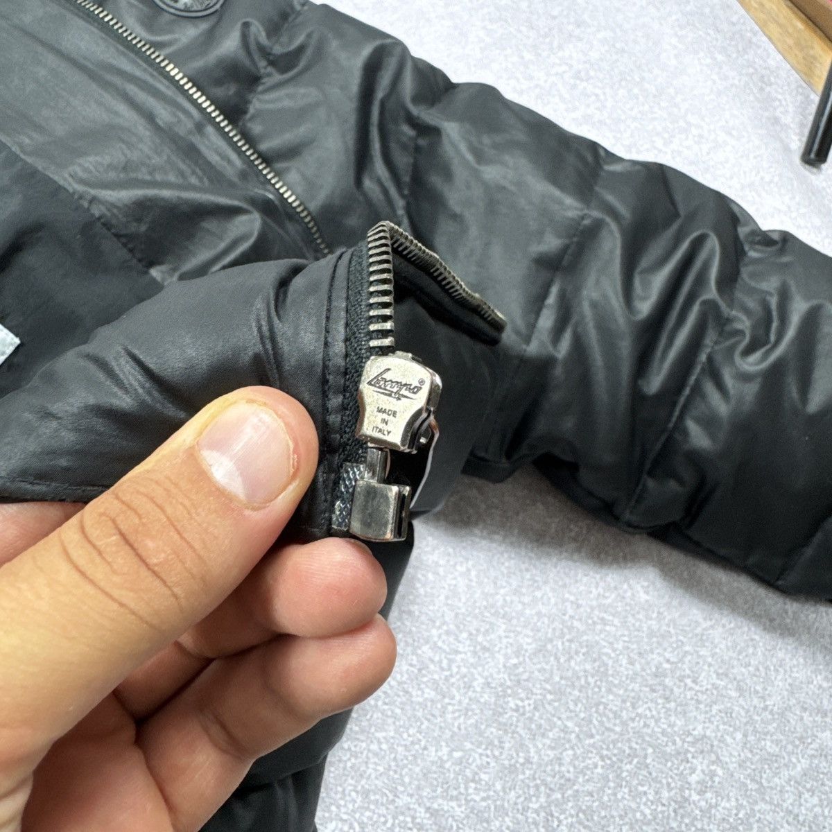 Versace Mens VERSACE Collection Black Puffer Down Jacket Size L / 52 Size US L / EU 52-54 / 3 - 14 Thumbnail