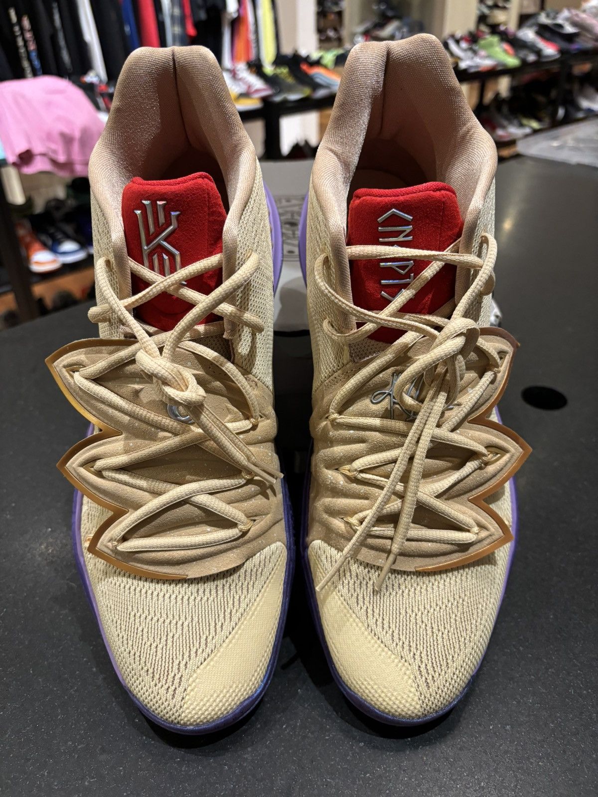 Nike Kyrie 5 Concepts Ikhet Size US 12 / EU 45 - 2 Thumbnail