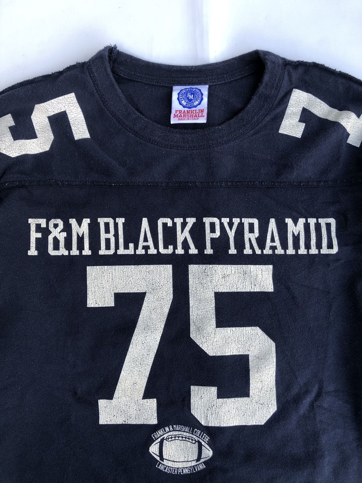 If Six Was Nine Franklin Marshal Tribal F&M Black Pyramid Tee Size US M / EU 48-50 / 2 - 6 Thumbnail
