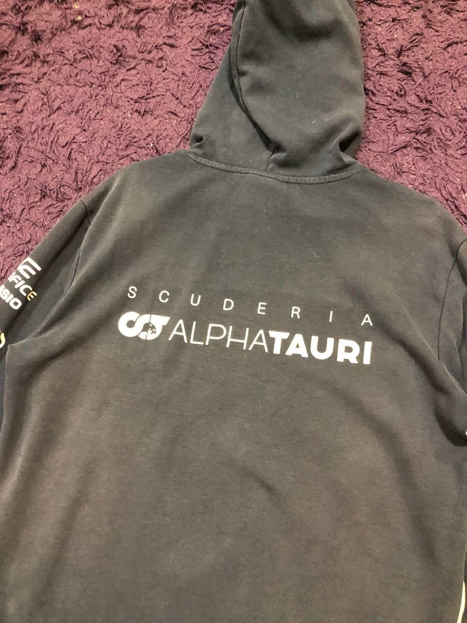 Vintage Print Hoodie Streetwear Size L Y2K ALPHATAURI Size US L / EU 52-54 / 3 - 20 Thumbnail
