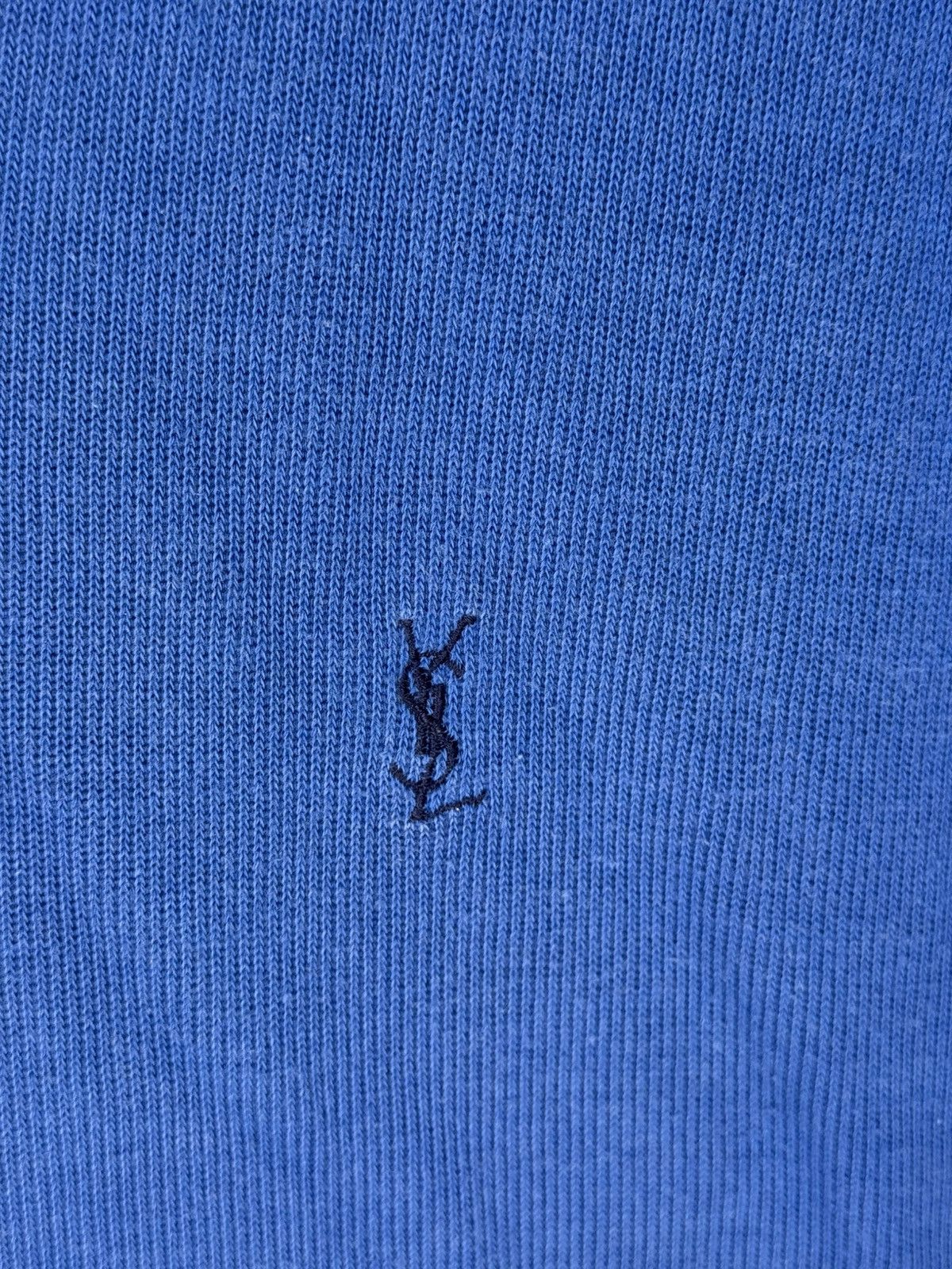 Yves Saint Laurent 90s YSL Sweatshirt 1/4 Quarter Zip y2k Sweater Old Money Size US M / EU 48-50 / 2 - 5 Thumbnail